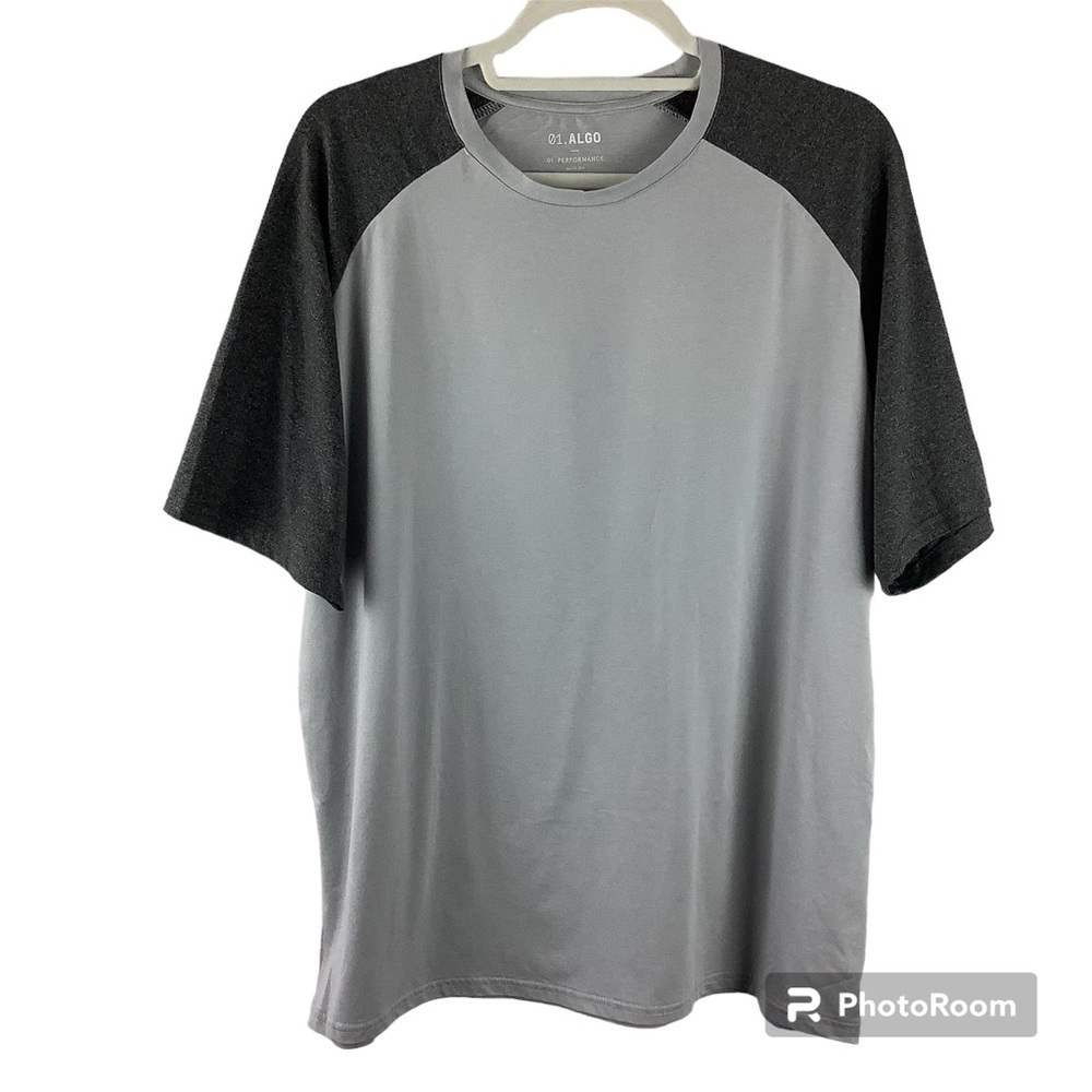 01.Algo Performance Raglan Colorblock T-Shirt - image 1